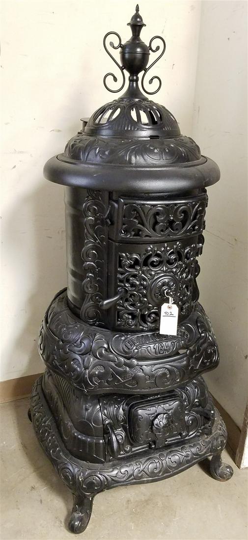 RESTORED GEM DOCKASH #164 CAST IRON STOVE 58": RESTORED GEM DOCKASH #164 CAST IRON STOVE 58"