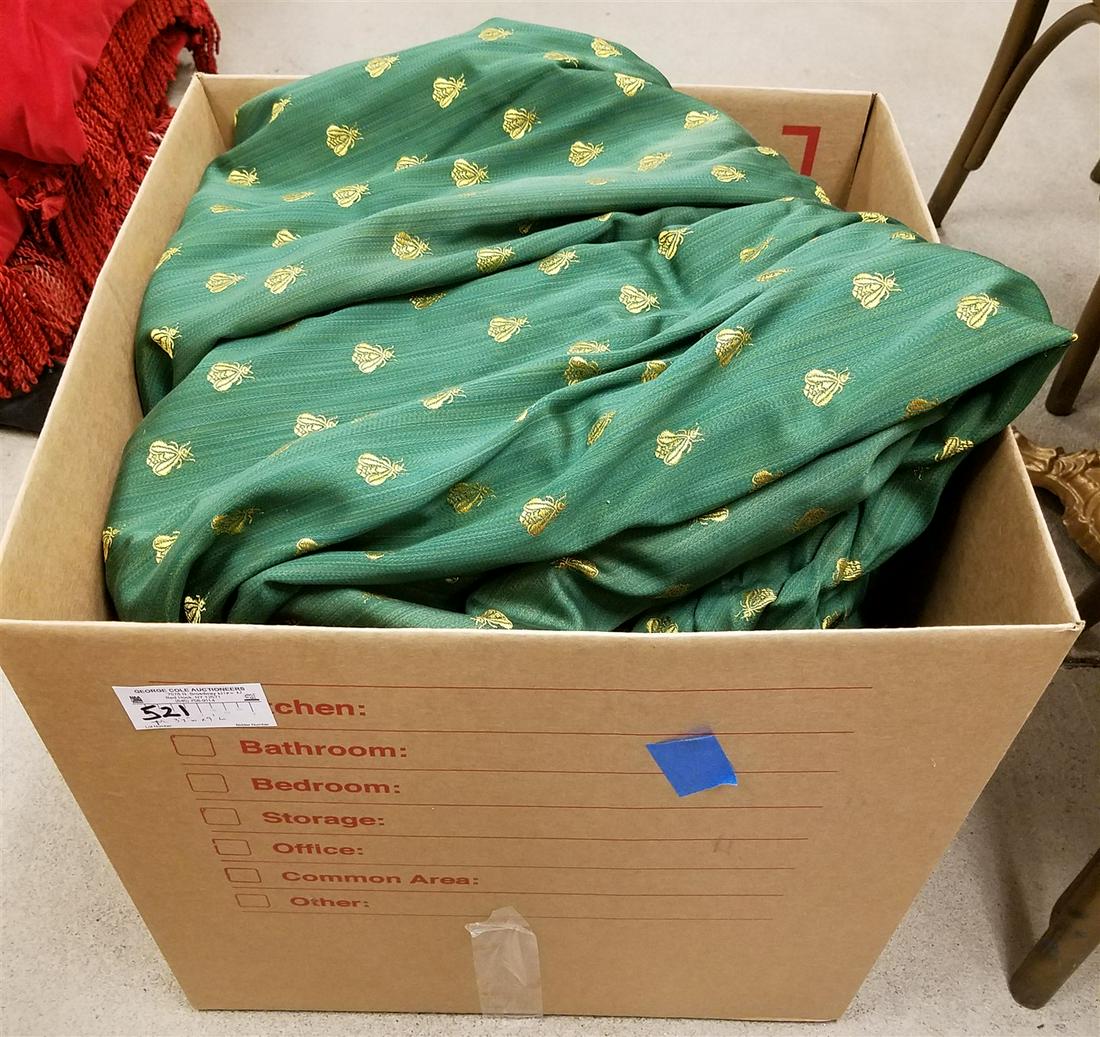 PR DRAPES 3'7"W X 9'L: PR DRAPES 3'7"W X 9'L