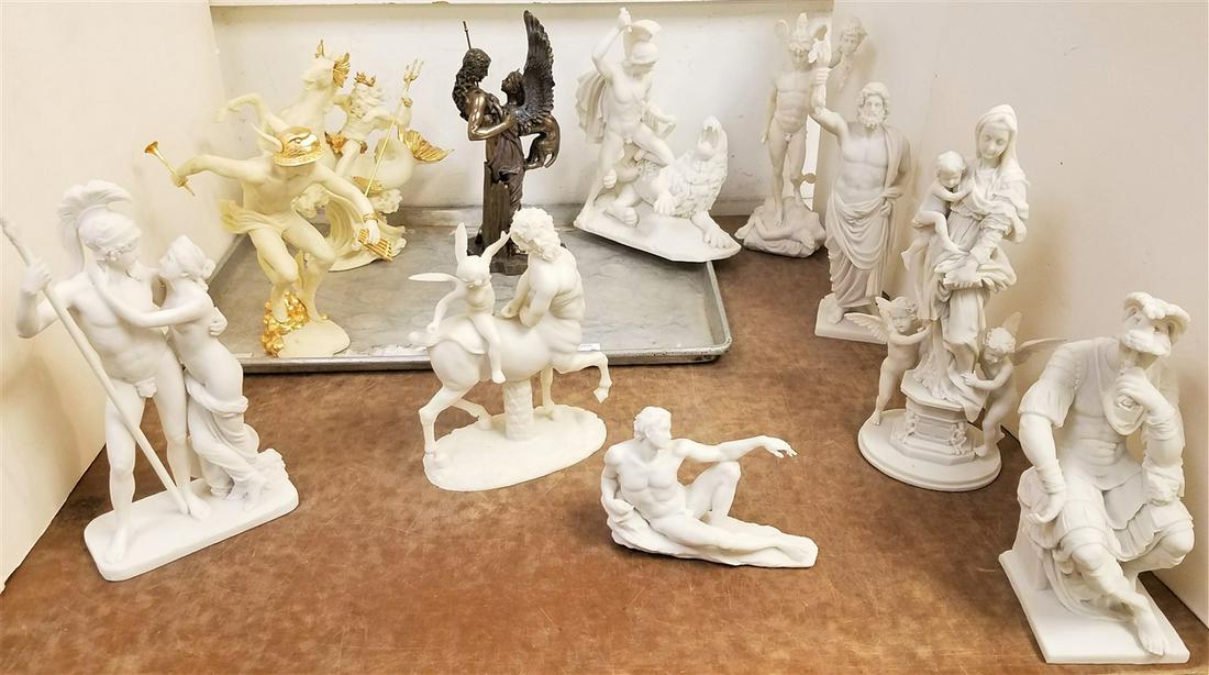 TRAY 11 CLASSICAL RESIN FIGURINES BY PACIFIC GIFT WARE (1 of 13)