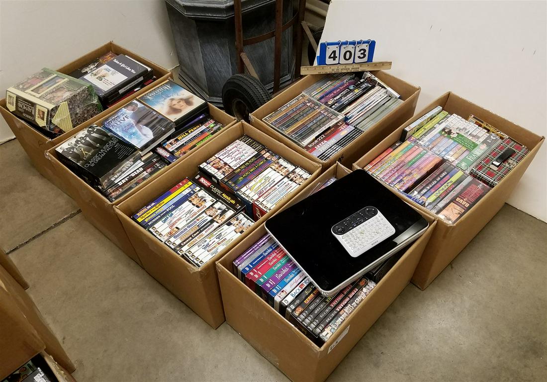 LOT 6 BXS DVD AND BLUE RAY AND SONY NSZ- GTT BLUE RAY PLAYER (1 of 9)