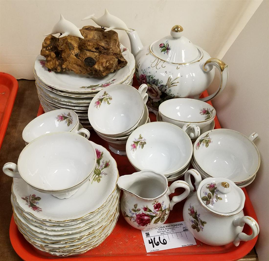 TRAY 37 PC TEA SET (1 of 4)