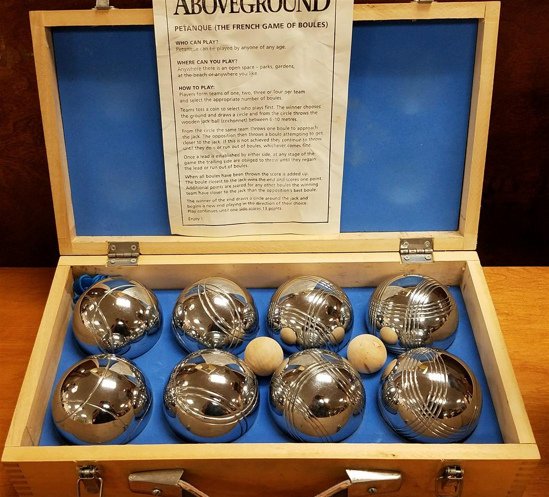 BX'D SET PETANQUE-THE FRENCH GAME OF BOULES (1 of 5)