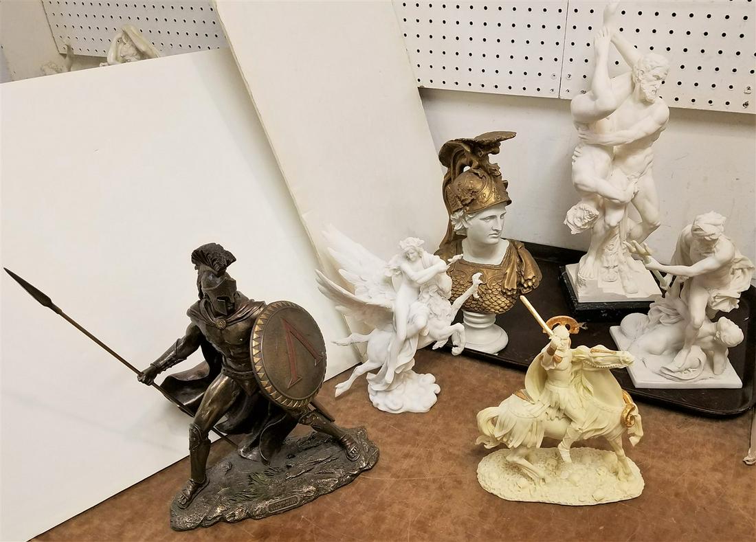 TRAY 6 RESIN VERONESE, PACIFIC CLASSICAL FIGURES (1 of 13)