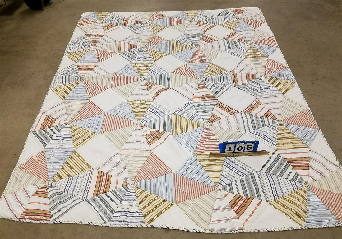 SPIDER WEB QUILT 5'6" X 6'10" (1 of 1)