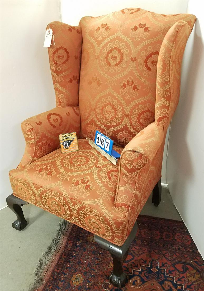 CHIPPENDALE STYLE SWING CHAIR: CHIPPENDALE STYLE SWING CHAIR