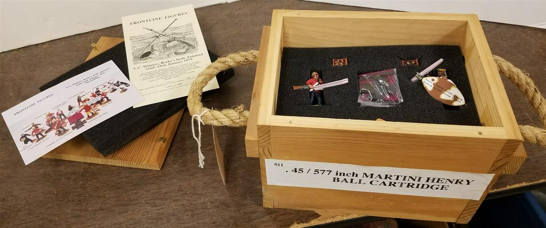 BXD FRONTLINE HAND PTD FIGURES LMT ED 146/1000 V.C WINNERS RORKES DRIFT ZULULAND 22ND-23RD JANUARY (1 of 5)