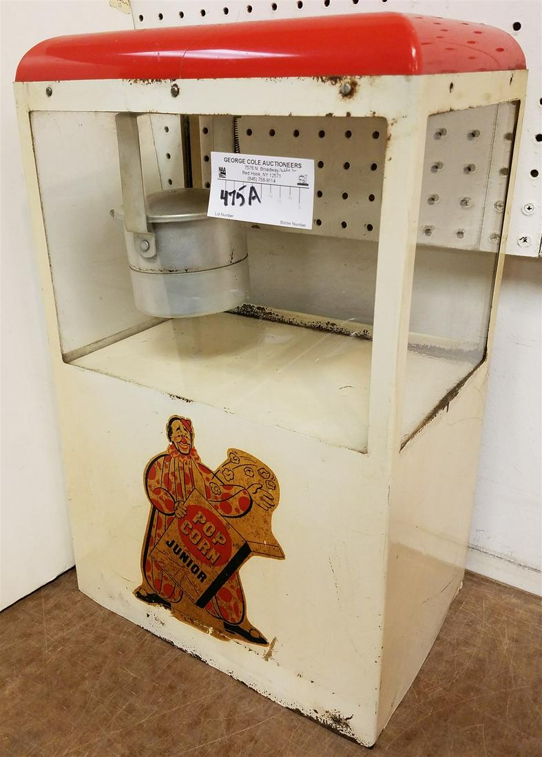 POPCORN JUNIOR MACHINE 19 1/2"H X 12"W X 8"D (1 of 1)