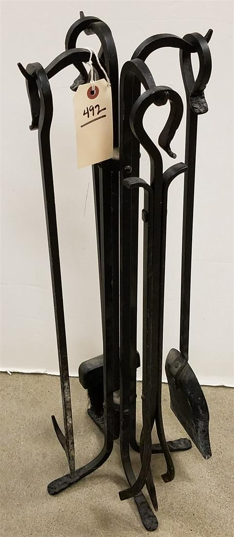 WROUGH FIRE TOOLS: WROUGH FIRE TOOLS
