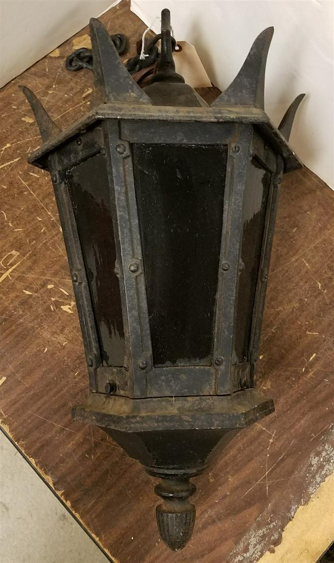 CAST IRON LANTERN 22" CORDTS MANSION (1 of 5)