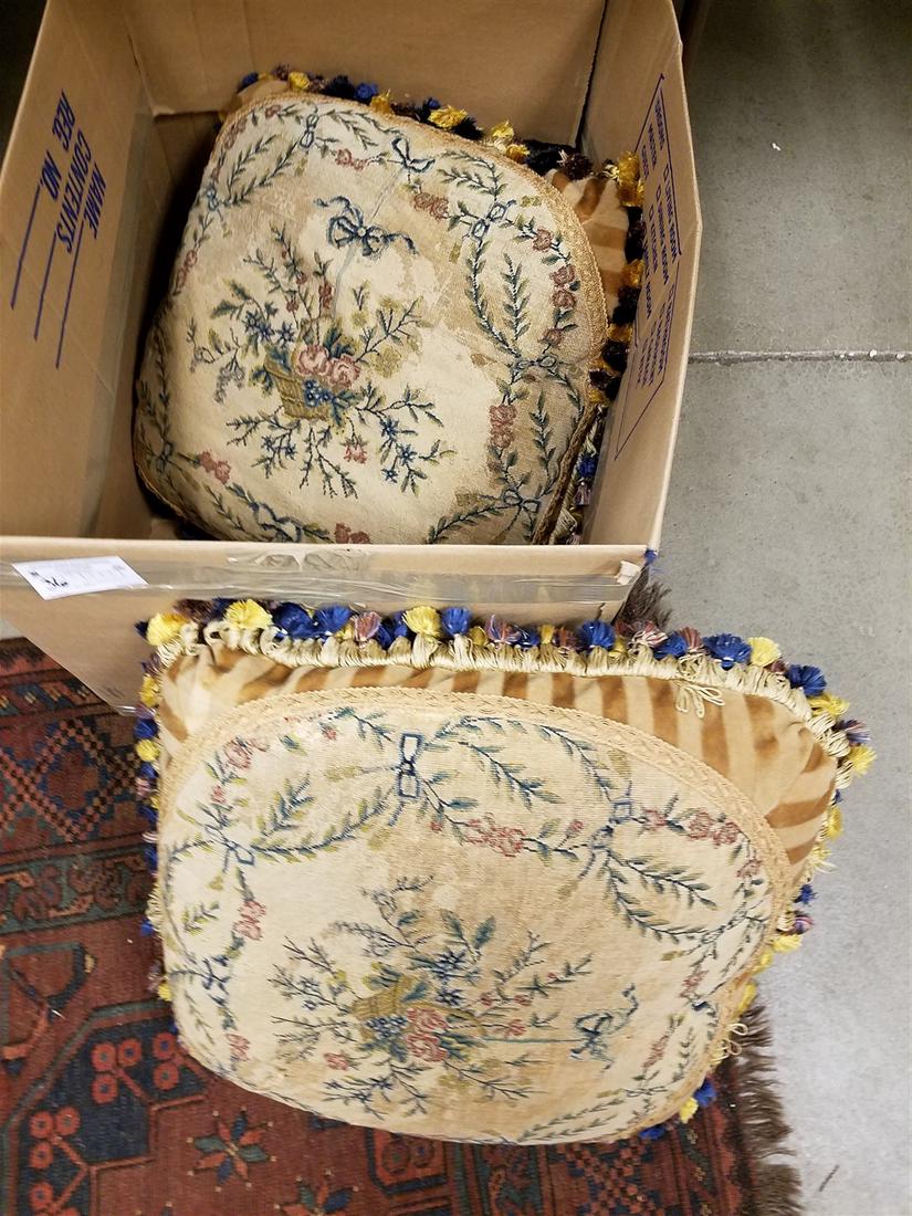 BX 2 PETITE PAINT PILLOWS 20" SQ CORDTS MANSION: BX 2 PETITE PAINT PILLOWS 20" SQ CORDTS MANSION