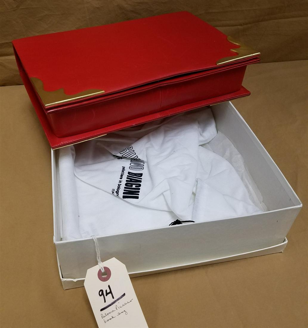 PALOMA PICASSO LEATHER "BOOK BAG" (1 of 3)