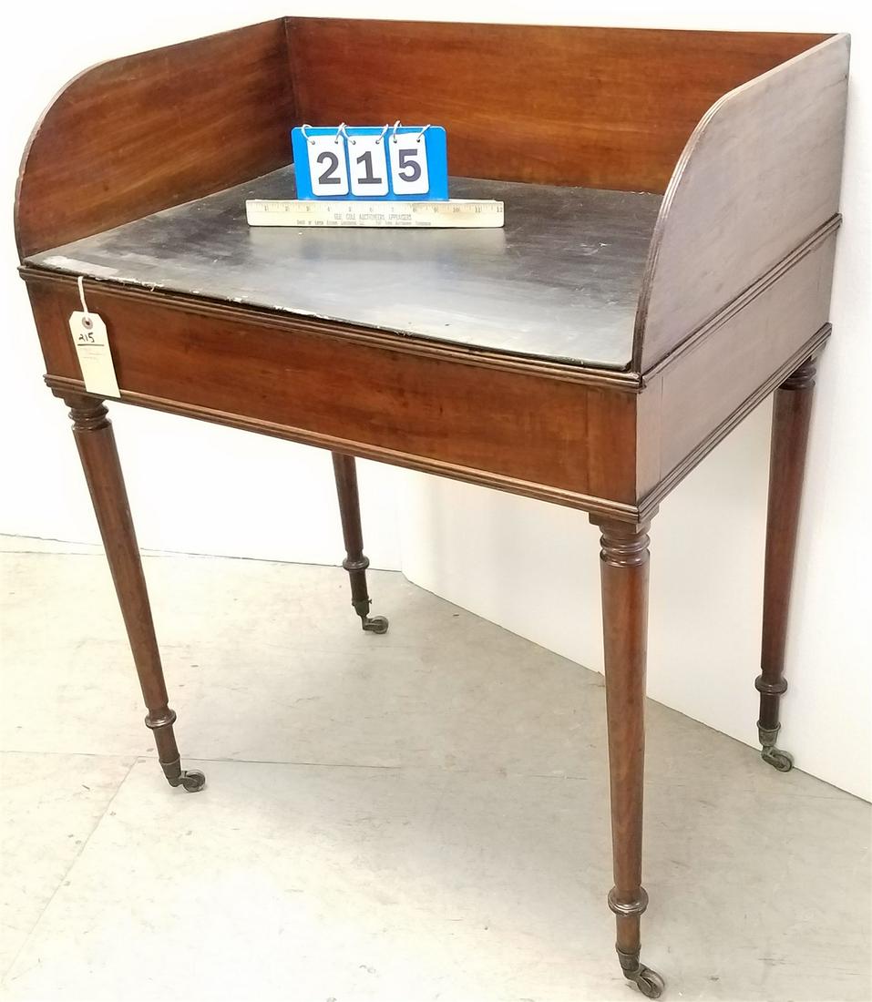 C1820 SHERATON MAHOG WASH STAND 37 3/4"H X 30 1/2"W X 20"D (1 of 2)