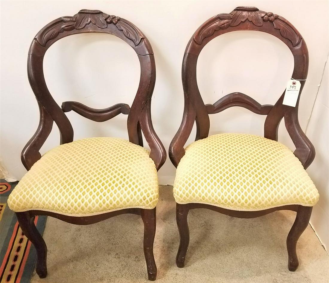 PR VICT WALNUT SIDE CHAIRS (1 of 5)