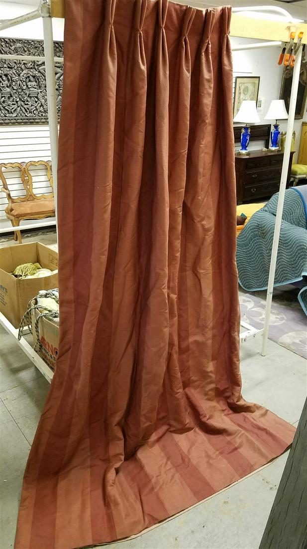 BX 2PR DRAPES 30"W X 79"L W/2 VALANCES CORDTS MANSION: BX 2PR DRAPES 30"W X 79"L W/2 VALANCES CORDTS MANSION