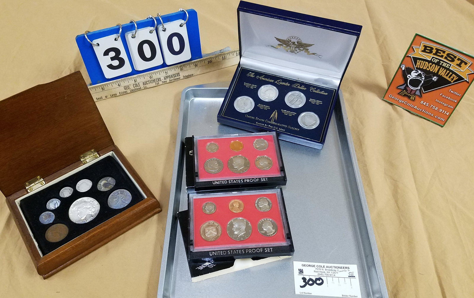 LOT AMERICAN 1924 SILVER$, 1850 LG CENT, BARBER NICKLE, 3CENT NICKLE, (1 of 4)