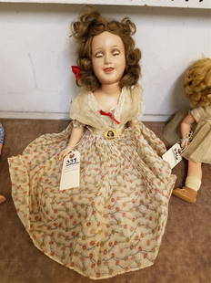 VINTAGE DEANNA DURBIN DOLL IDEAL NOVELTY & TOY CO. 20": VINTAGE DEANNA DURBIN DOLL IDEAL NOVELTY & TOY CO. 20"