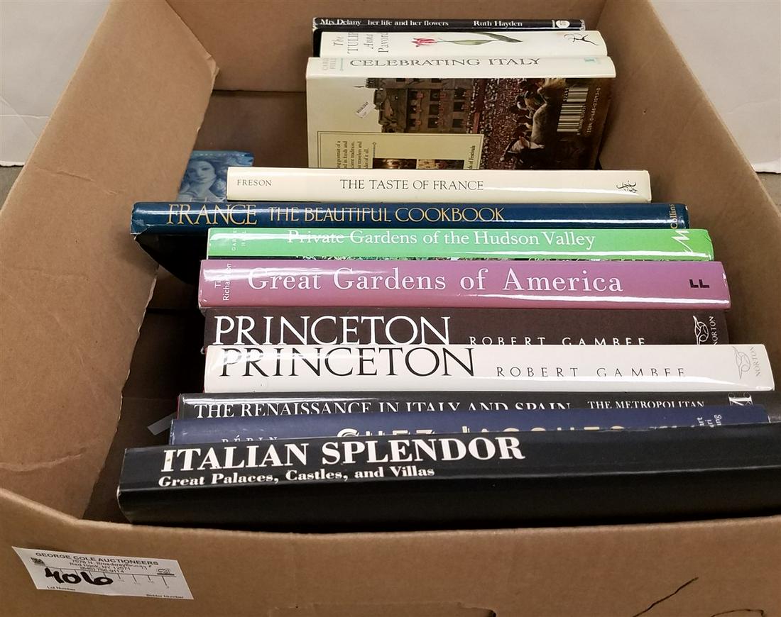 BX.COFFEE TABLE BOOKS- ART, TRAVEL, COOKBOOKS ETC. (1 of 3)