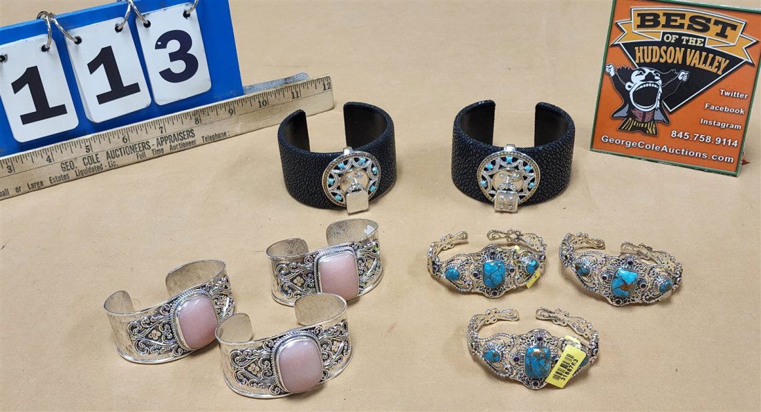 TRAY 8 NEW STERL CUFFS (1 of 5)