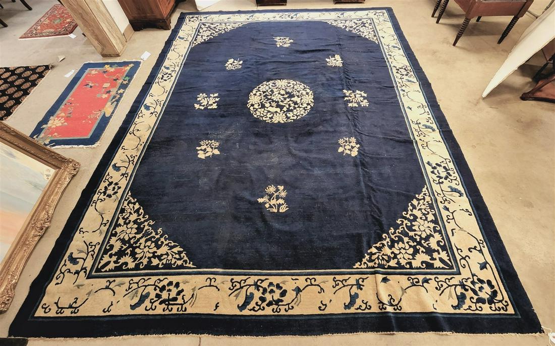 CHINESE PEKING RUG 9' X 11' 5 1/2" (1 of 4)