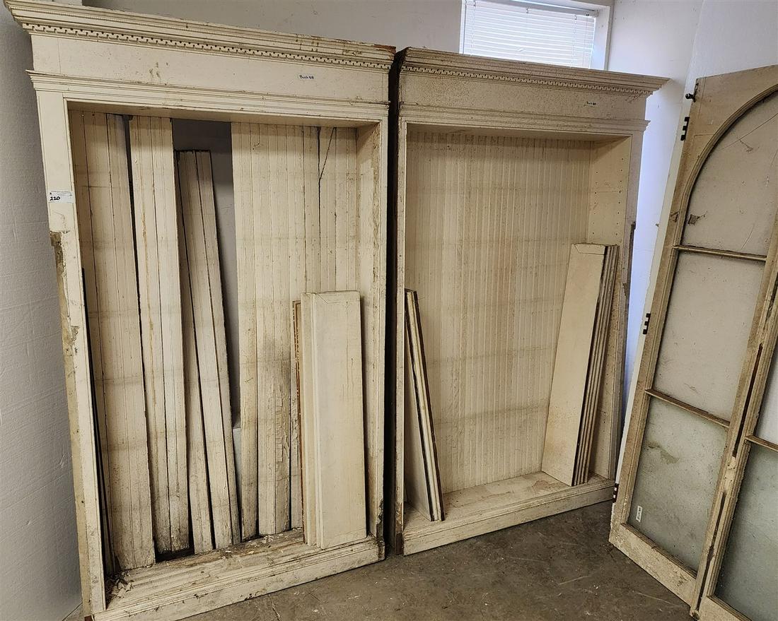 PR CABINETS 7'H X 47-1/2"W X 9"D (1 of 2)