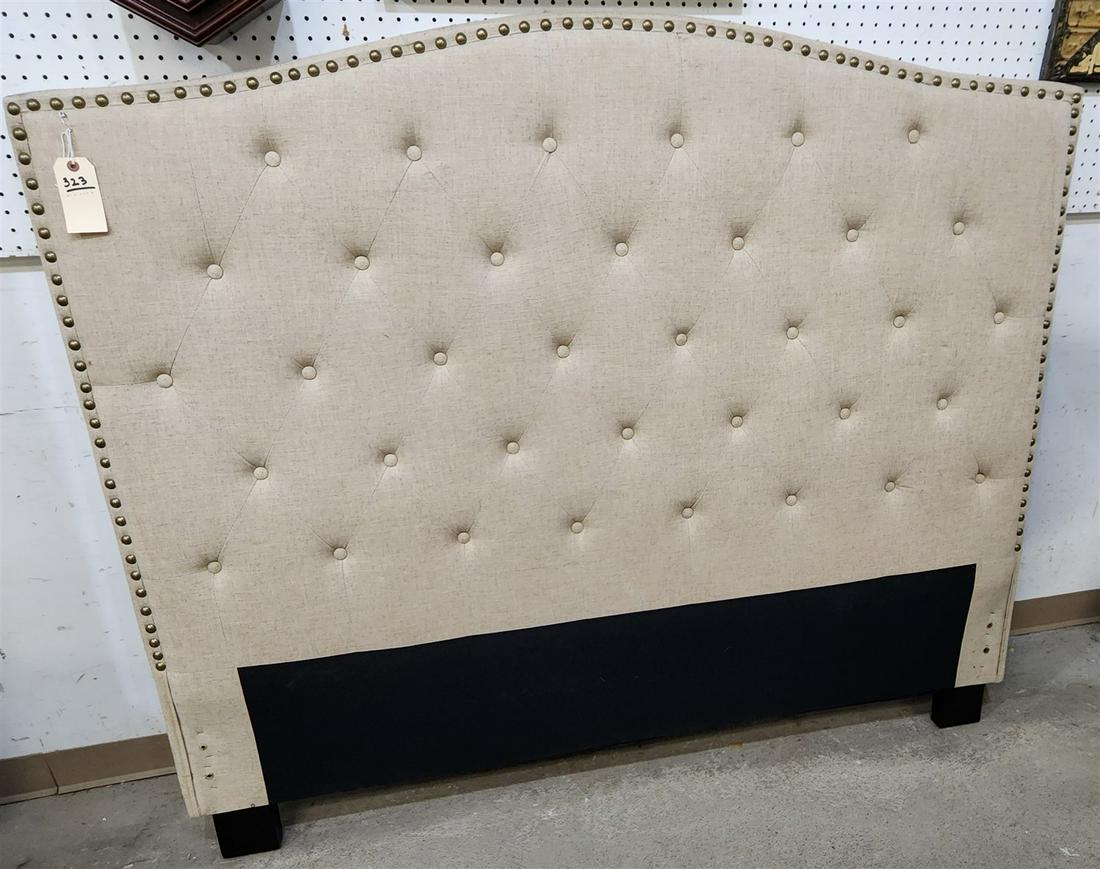 UPHOLS HEAD BOARD 65"W X 53"H: UPHOLS HEAD BOARD 65"W X 53"H
