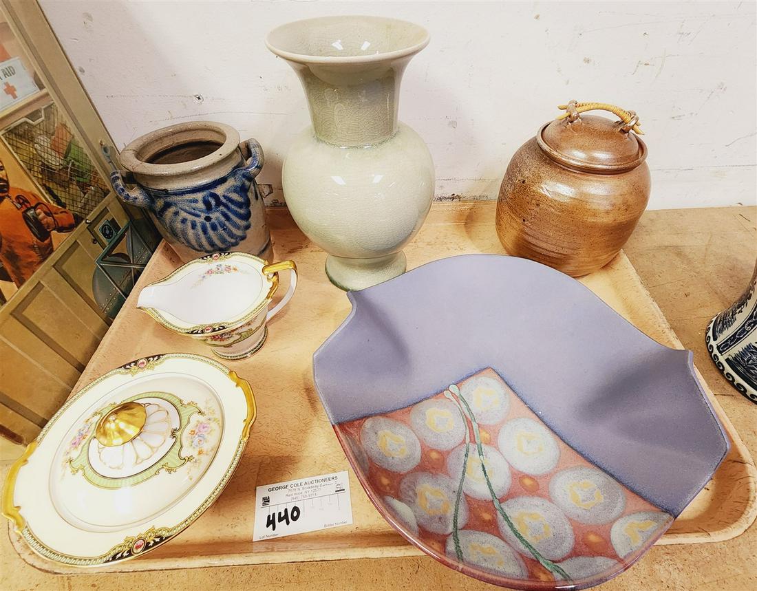 TRAY MISC POTTERY ETC (1 of 5)