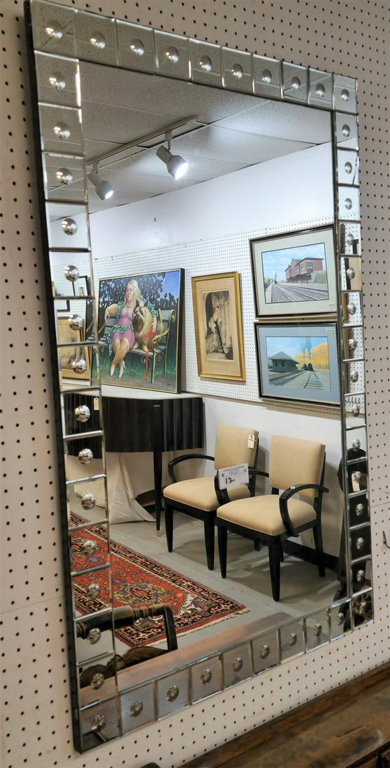 BEVELLED MIRROR 47" X 29-1/2" (1 of 2)