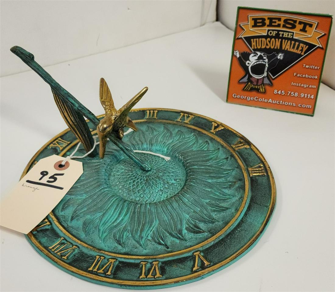 BRONZE SUN DAIL 9"DAIM: BRONZE SUN DAIL 9"DAIM