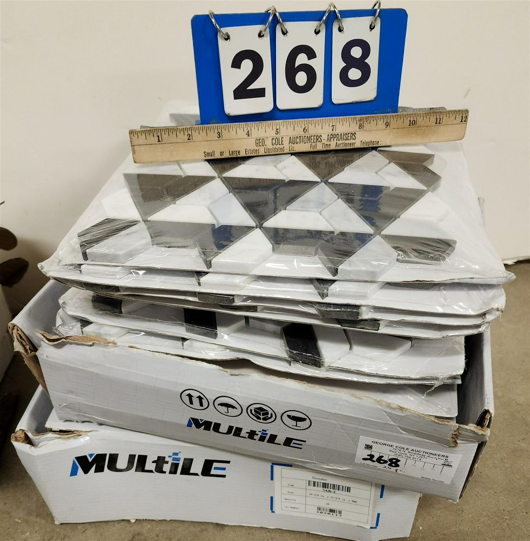 MULTILE 28 PC. THUN 3 FIDGET SPINNER MARBLE 10 1/4" X 11 3/4" FLATS (1 of 4)