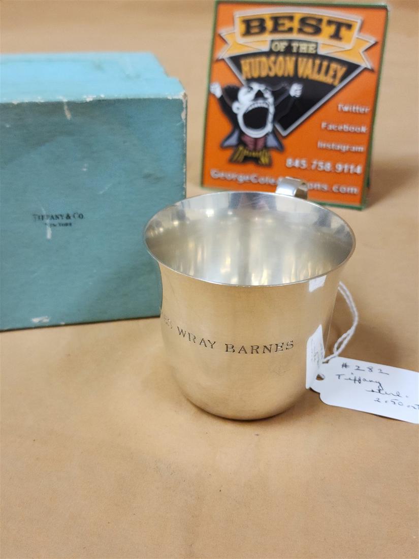 TIFFANY STERLING CHILD'S CUP 2.50 OZT (1 of 3)