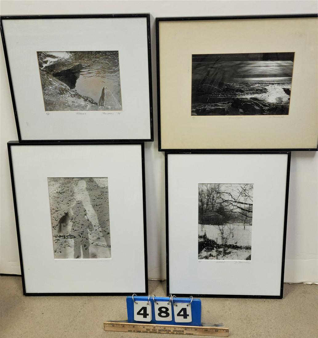 LOT 4 FRAMED PHOTOS SGND.D. PACINELLI 17"X13", 12.5"X15.5" 12"X13": LOT 4 FRAMED PHOTOS SGND.D. PACINELLI 17"X13", 12.5"X15.5" 12"X13"