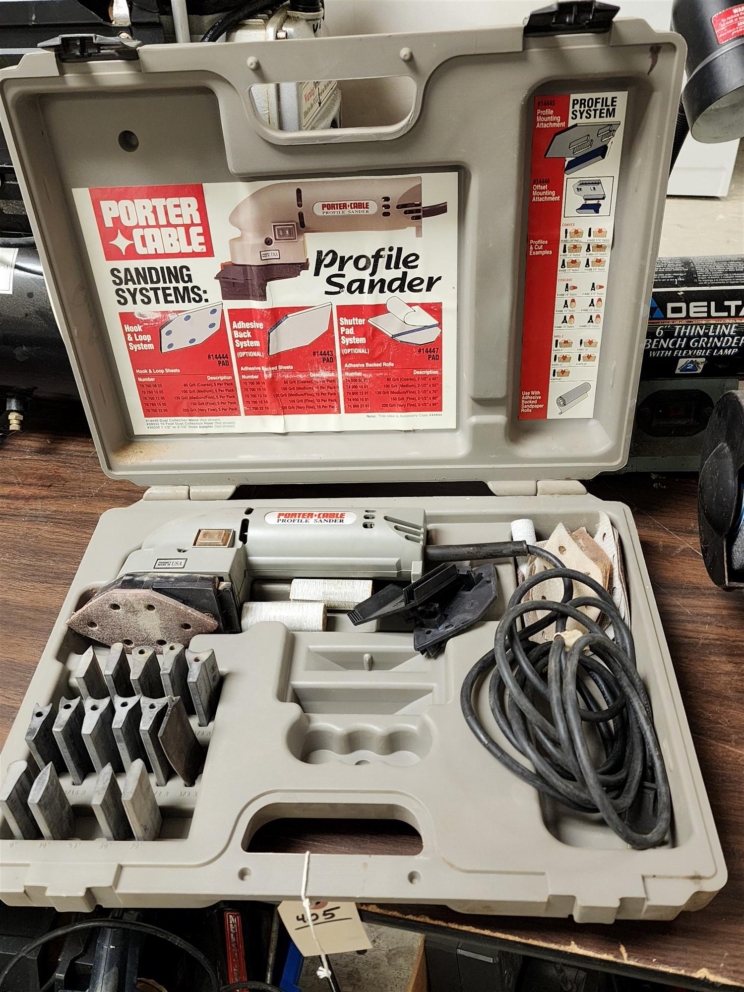 PORTER CABLE PROFILE SANDER (1 of 5)