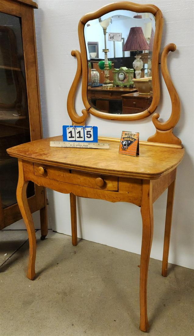 BIRDSEYE MAPLE VANITY 56"H X 32"W X 19 1/2"D (1 of 5)