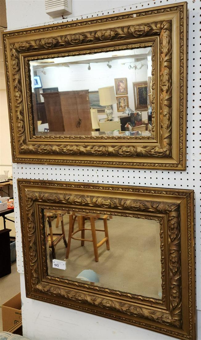 PR GILT FRAMED BEVELLED MIRRORS (1 of 4)