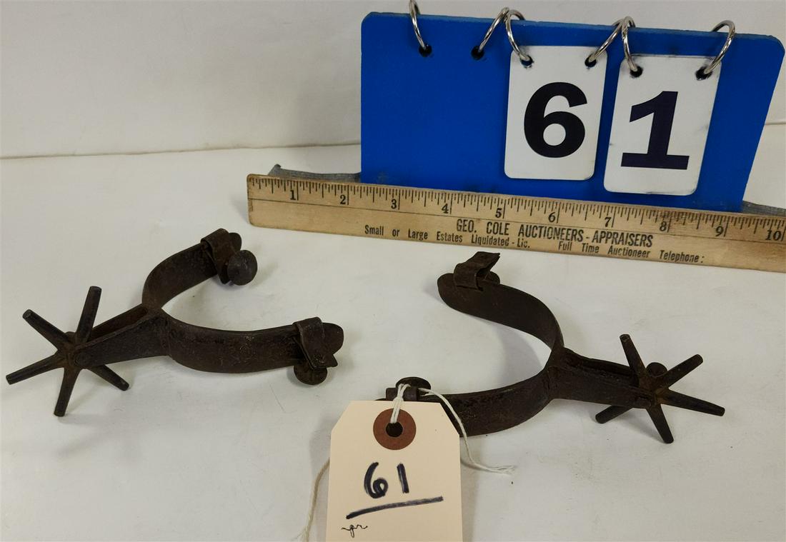 PR WROUGHT SPURS (1 of 2)