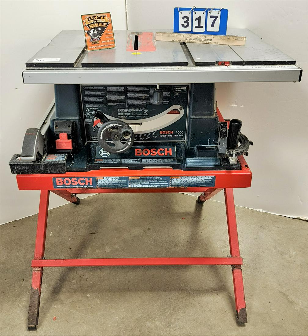 BOSCH TABLE SAW AND STAND (1 of 4)
