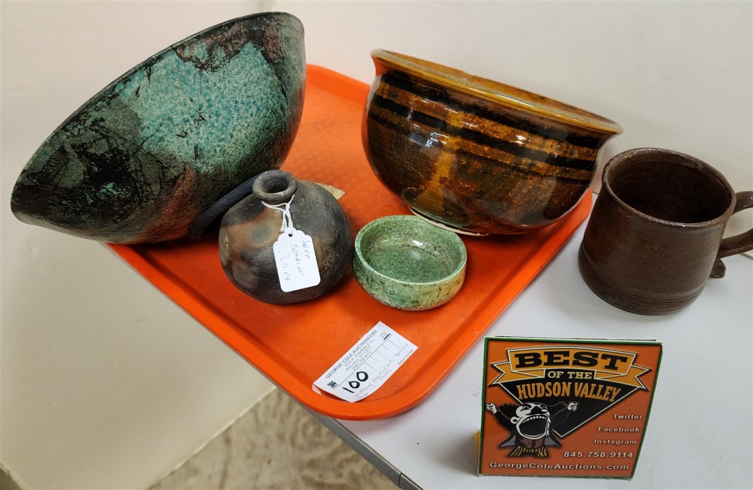 TRAY POTTERY - DON ECKERT, JEFF SPARINO, DUFFY (1 of 6)