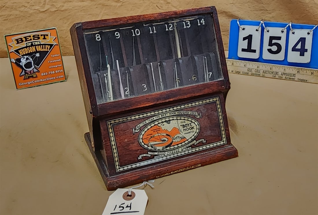 THE BOYE NEEDLE CO DISPLAY 7 1/2"H X 7 1/2"W X 5 1/2"D (1 of 5)