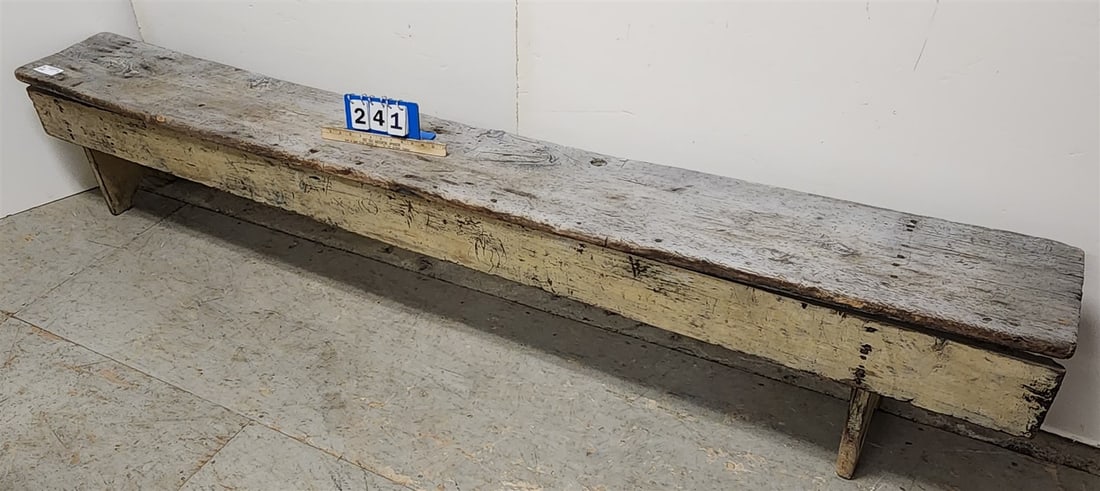 PRIM BENCH 17"H X 97"W X 11 3/4"D: PRIM BENCH 17"H X 97"W X 11 3/4"D
