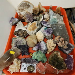 TRAY MINERAL SPECIMENS: TRAY MINERAL SPECIMENS