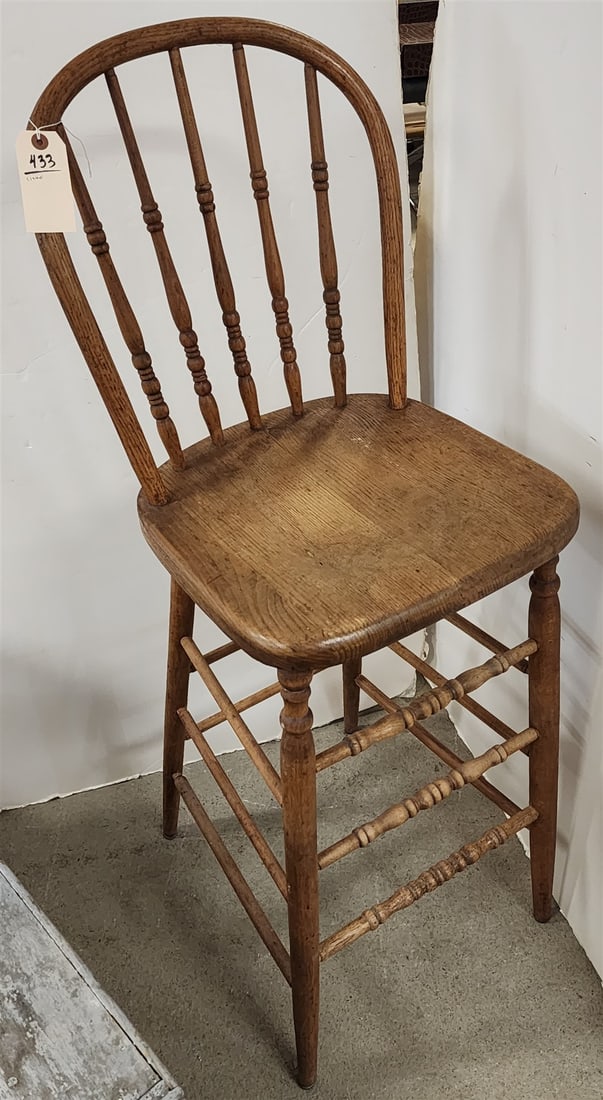c1900 COUNTER CHAIR 46"HX 19 1/2"W (1 of 1)