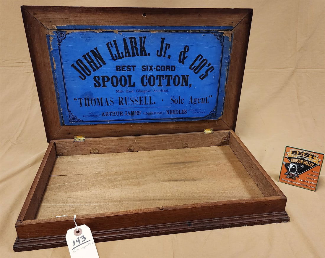 vict walnut John Clark jr spool bx (1 of 5)