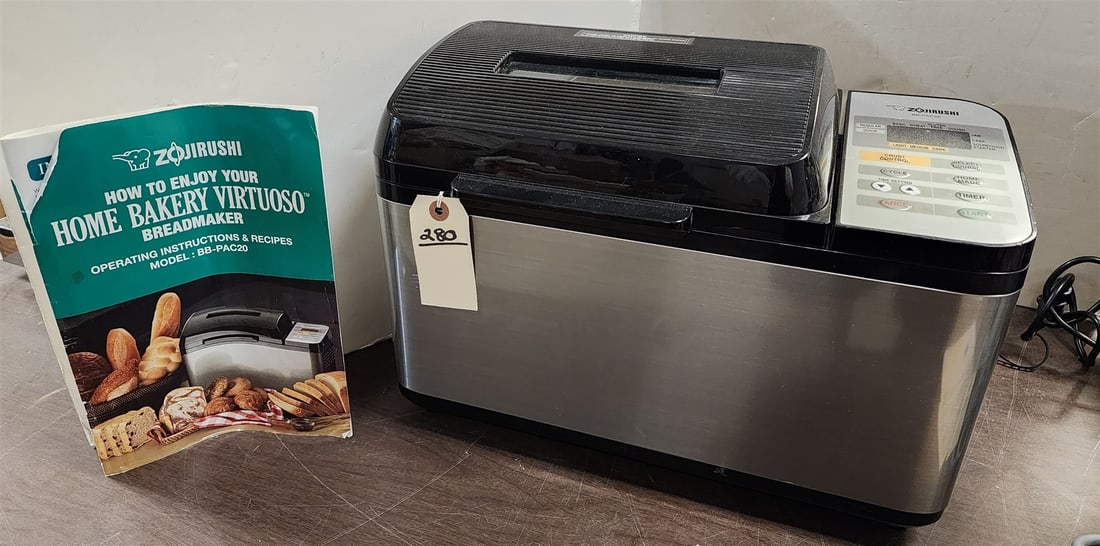 Zojirushi home bakery virtuoso breadmaker: Zojirushi home bakery virtuoso breadmaker H- W- L-