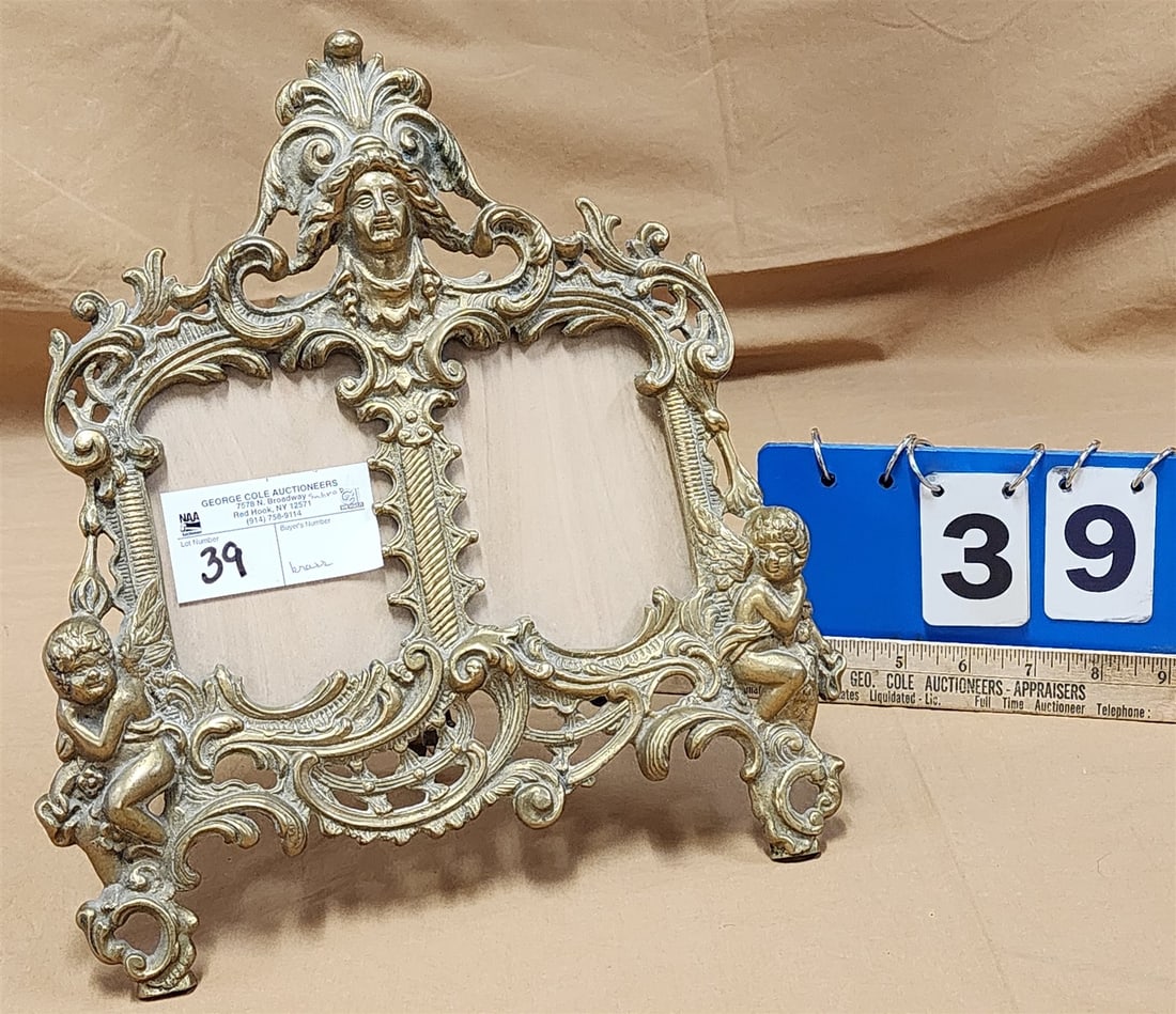 Brass Dresser Frame 12 1/2" X 10 1/2": Brass Dresser Frame 12 1/2" X 10 1/2"