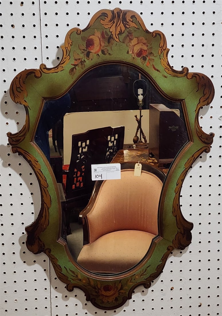 30'S Ptd Frame Dmirror 30" X 20": 30'S Ptd Frame Dmirror 30" X 20"