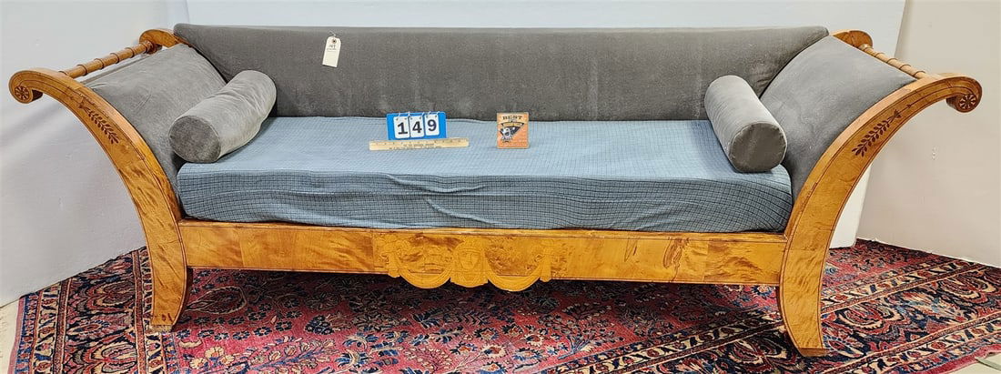 Biedermeier Sofa 31"H X 8'L X 29"D (1 of 5)