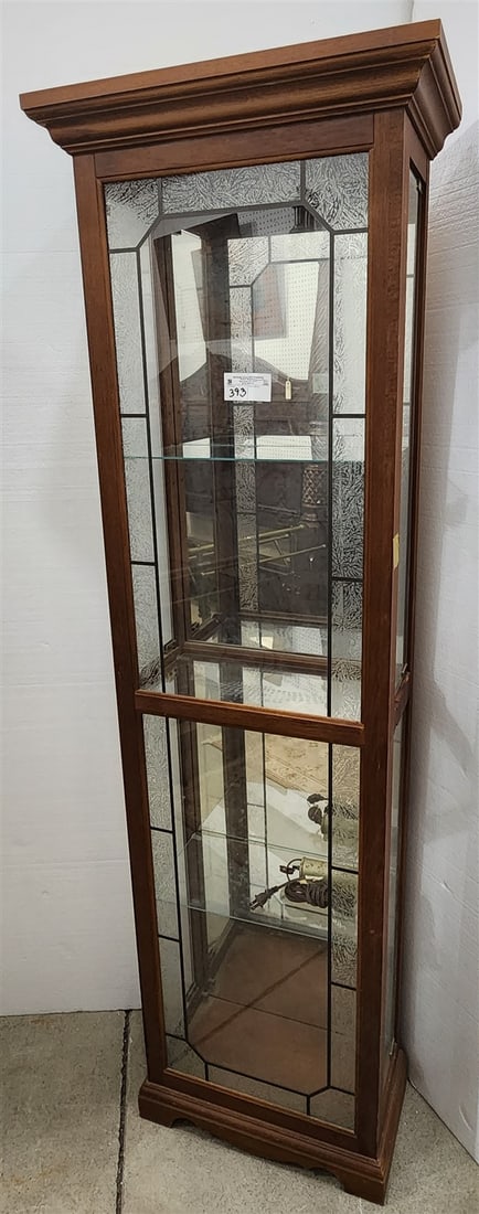 Display Case 73"H X 22"W X 11"D: Display Case 73"H X 22"W X 11"D
