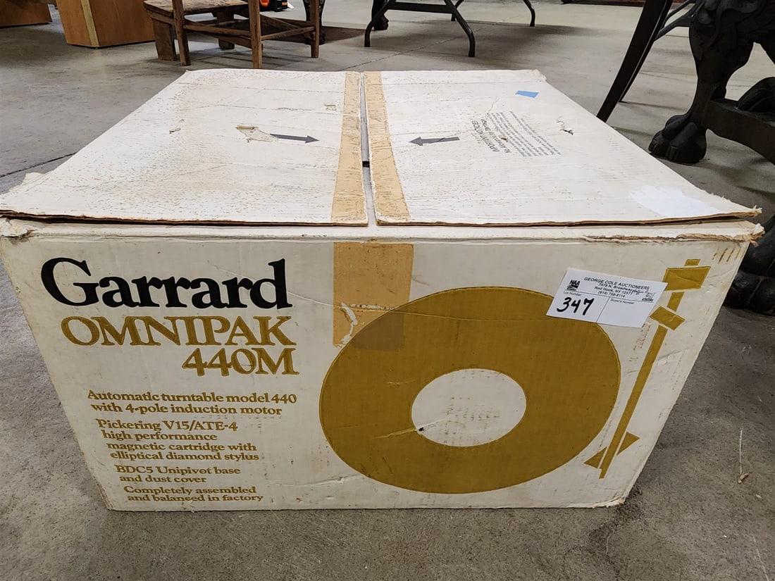 Garrard Omnipak 440 M Turntable: Garrard Omnipak 440 M Turntable