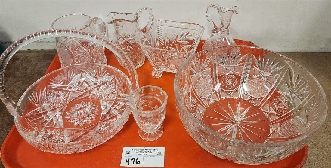 Tray Cut Glass: Tray Cut Glass