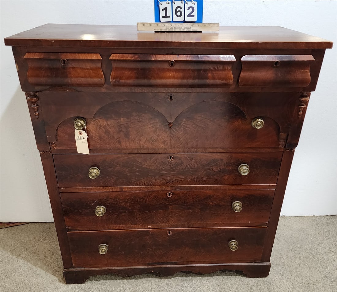 Empire Mahog 7 Drawer Chest (1 of 5)